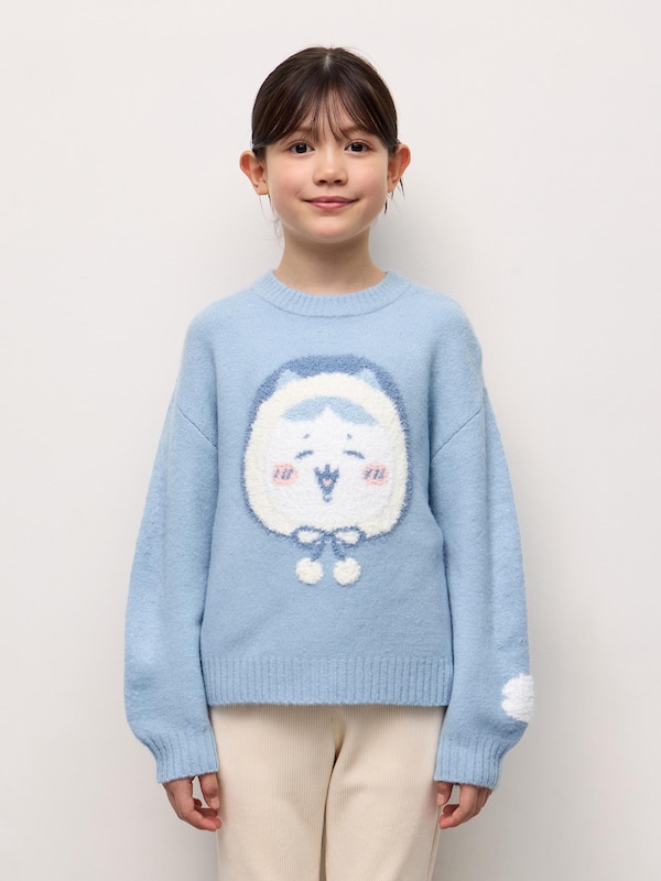 GIRLSパフィータッチニットセーター CHIIKAWA
