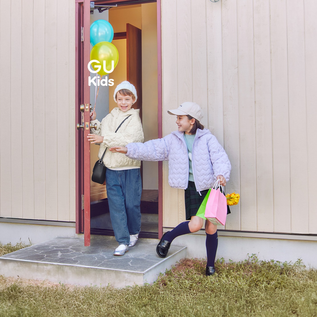 ウォームパデッド
ハートキルティング
ブルゾン