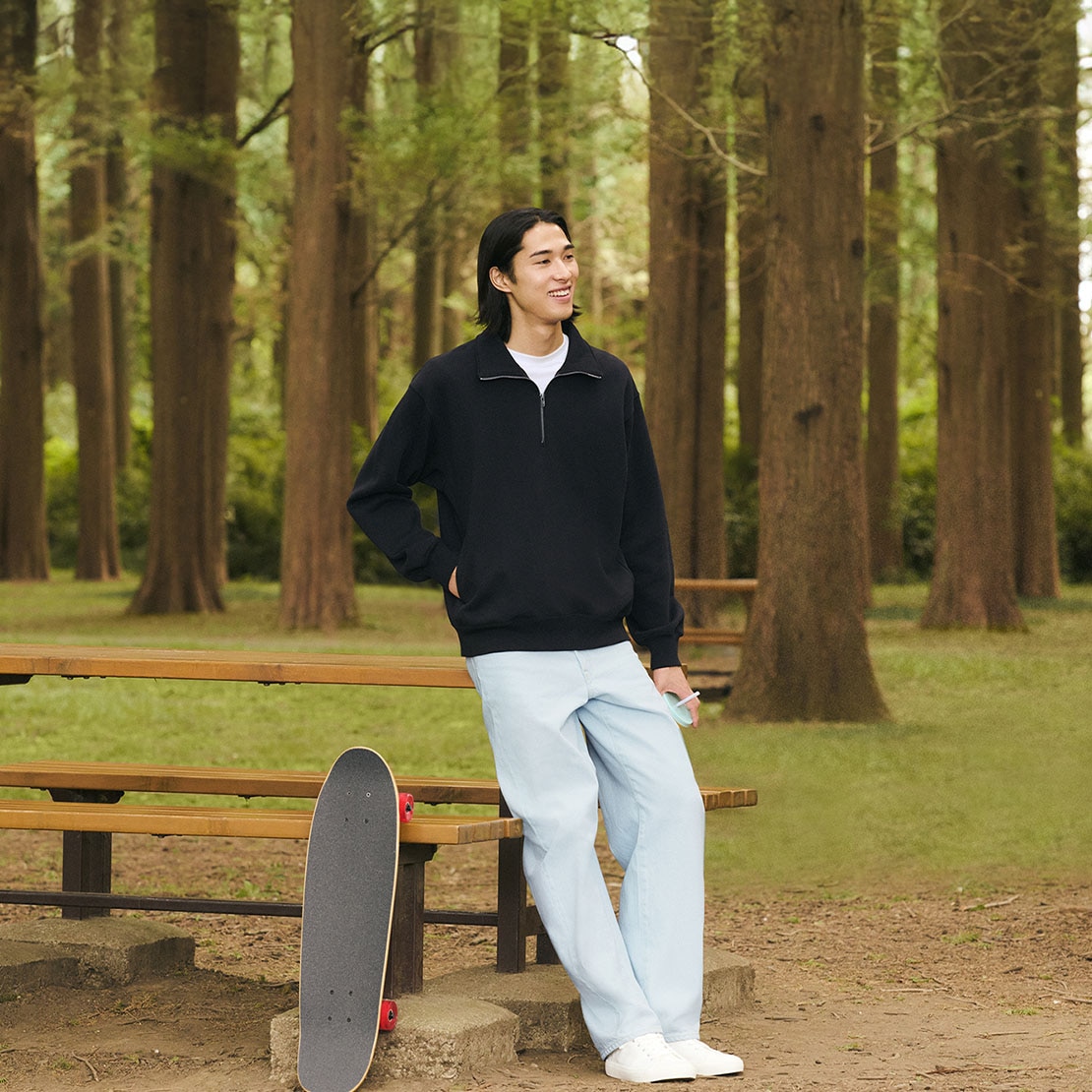 バレルレッグジーンズ