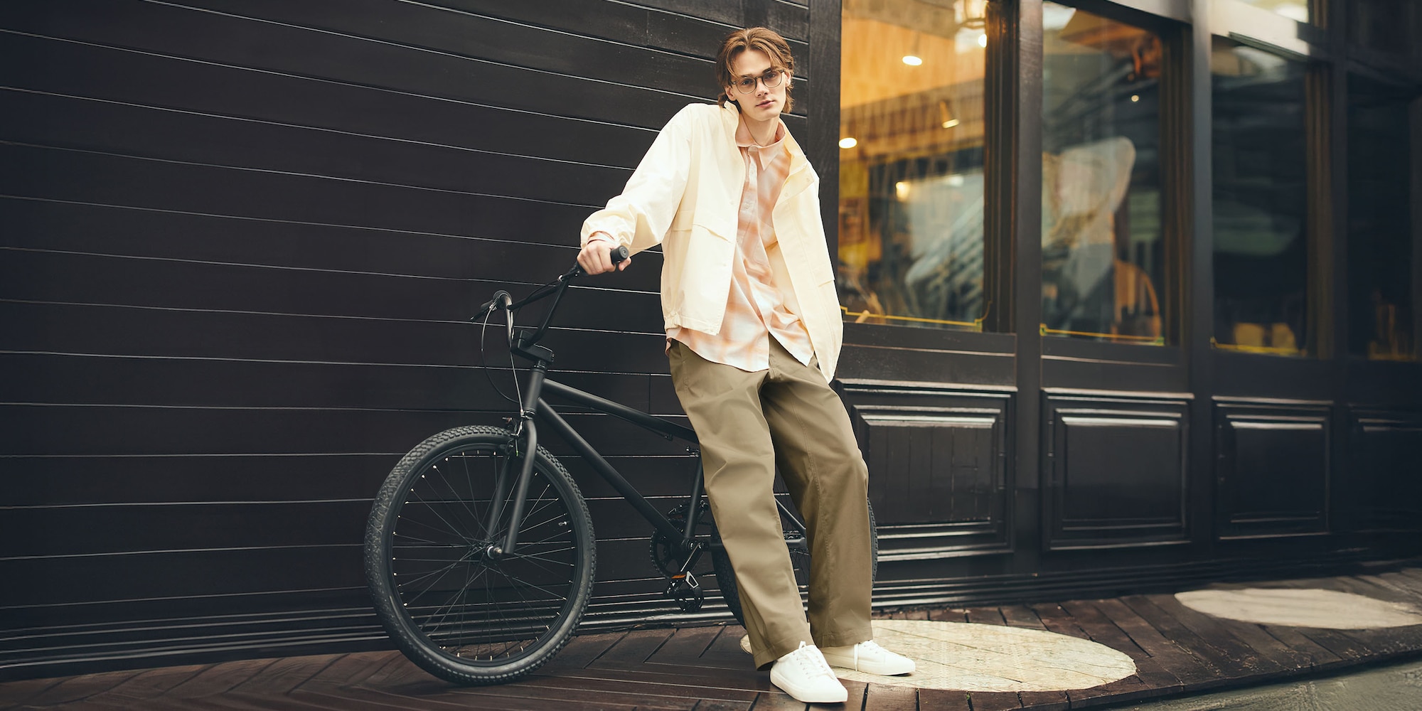 チノバレルレッグパンツ