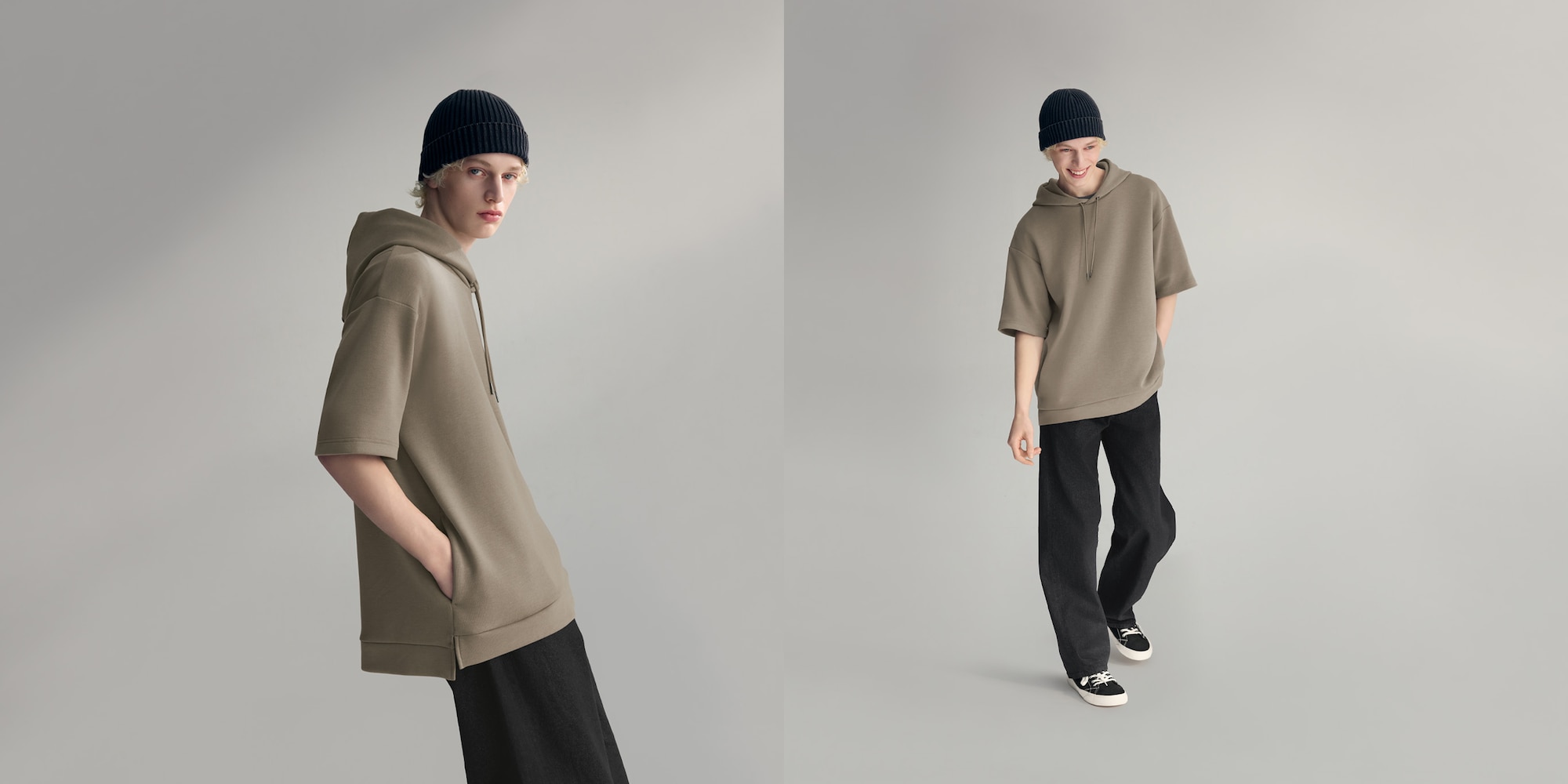 ドライダブルフェイスパーカ