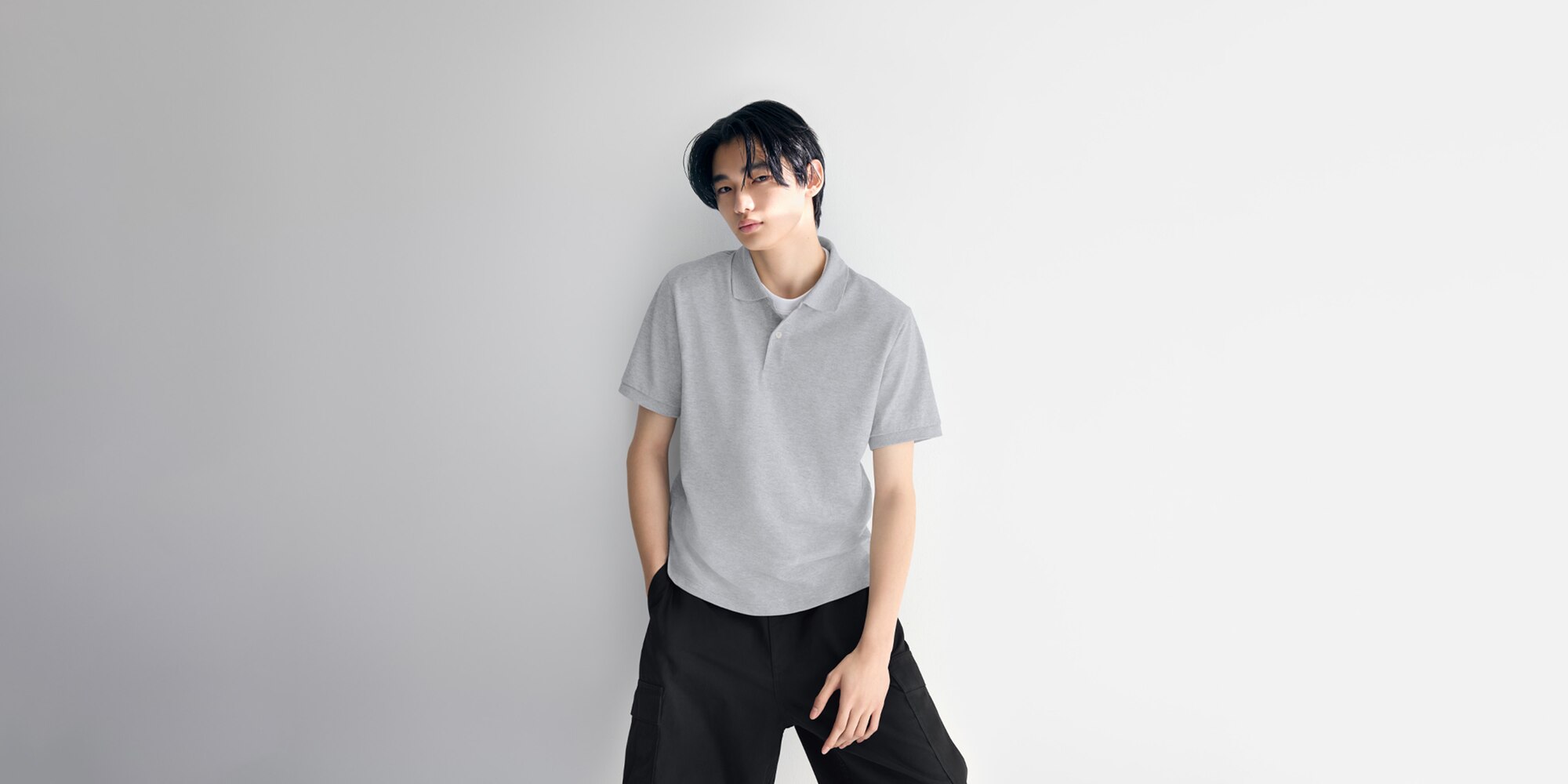 ドライポロシャツ