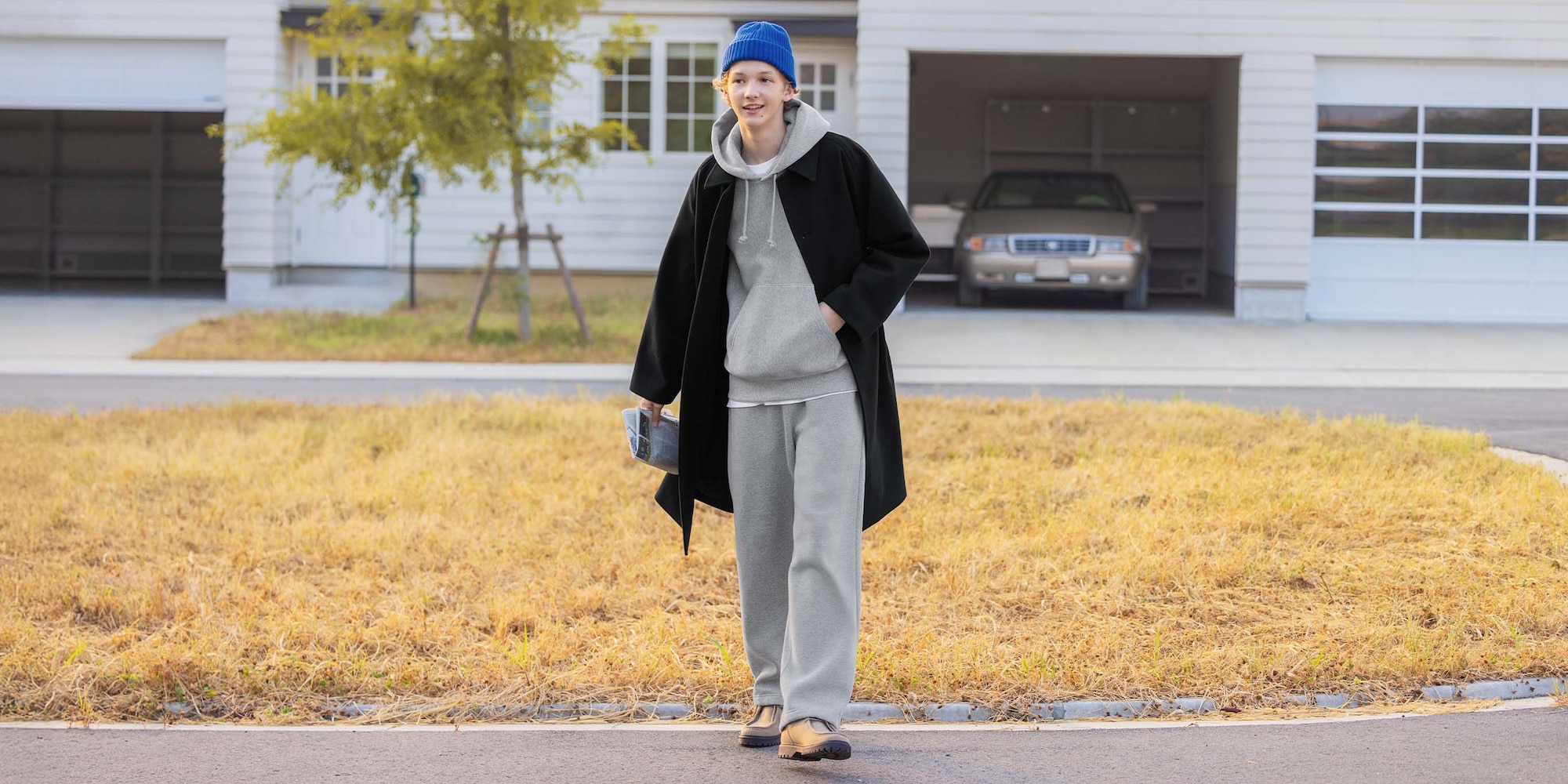 ヘビーウェイトスウェット
ワイドストレートパンツ