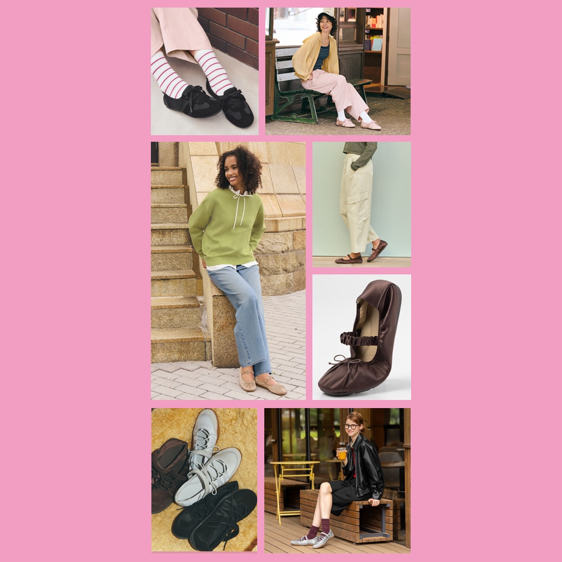 バレエスニーカー