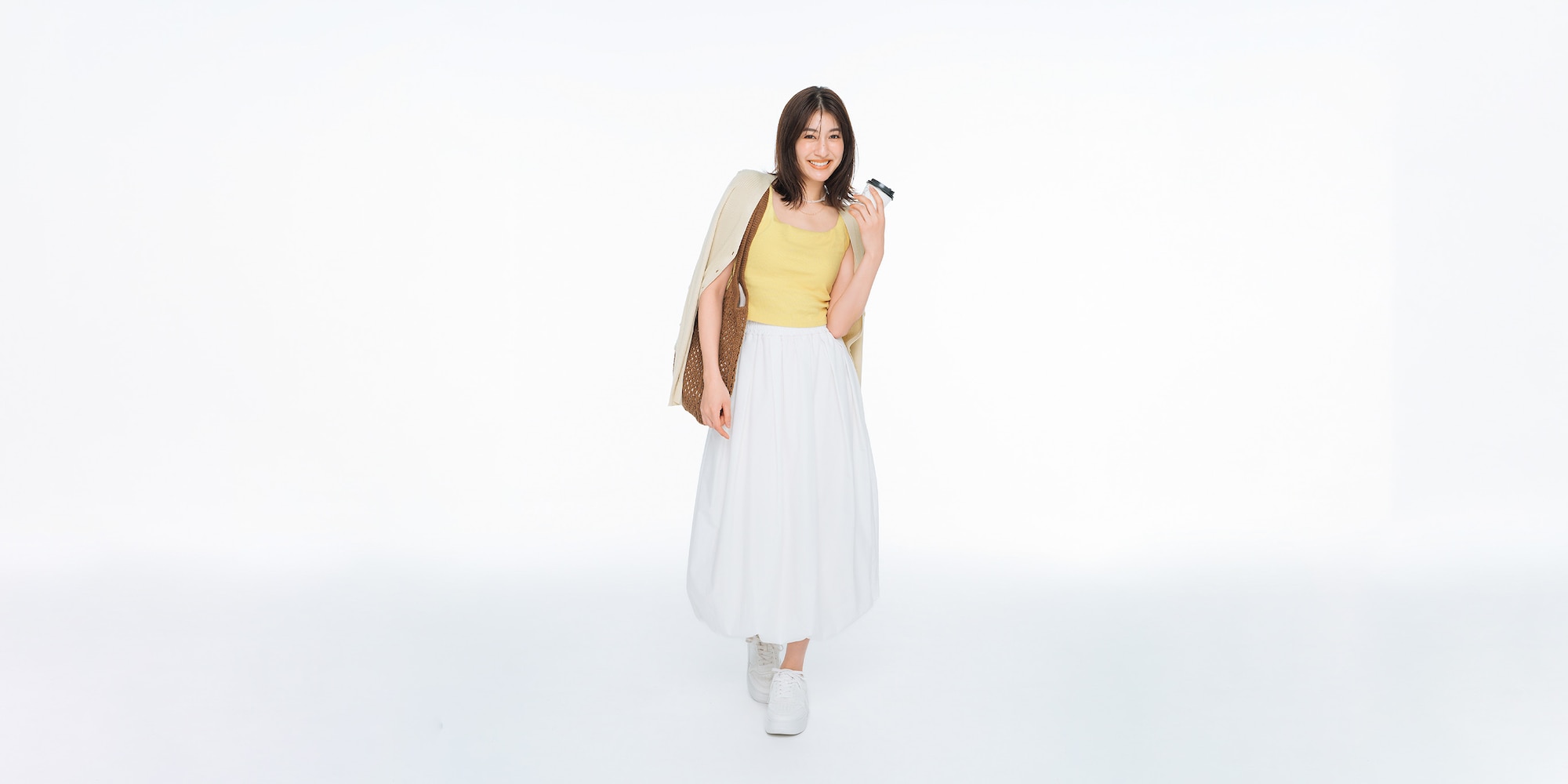 バブルヘムミディスカート