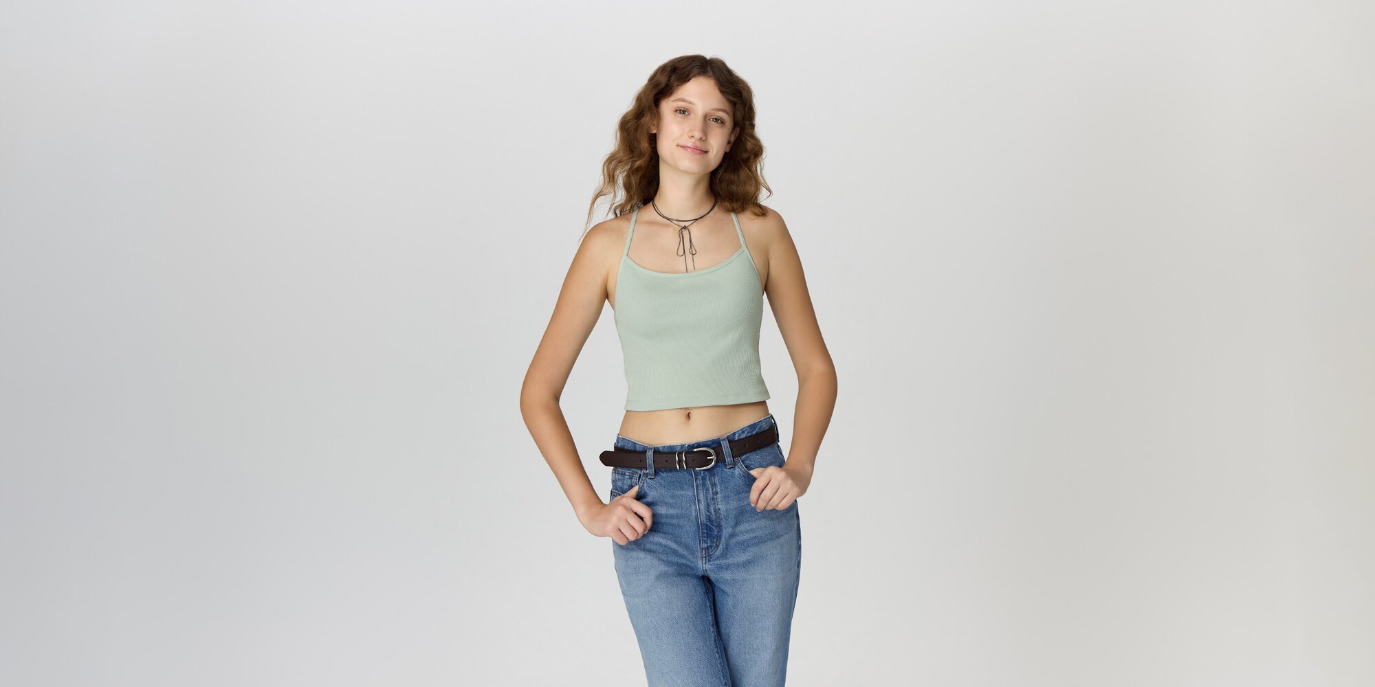 ブラフィール2WAYクロップドキャミソール