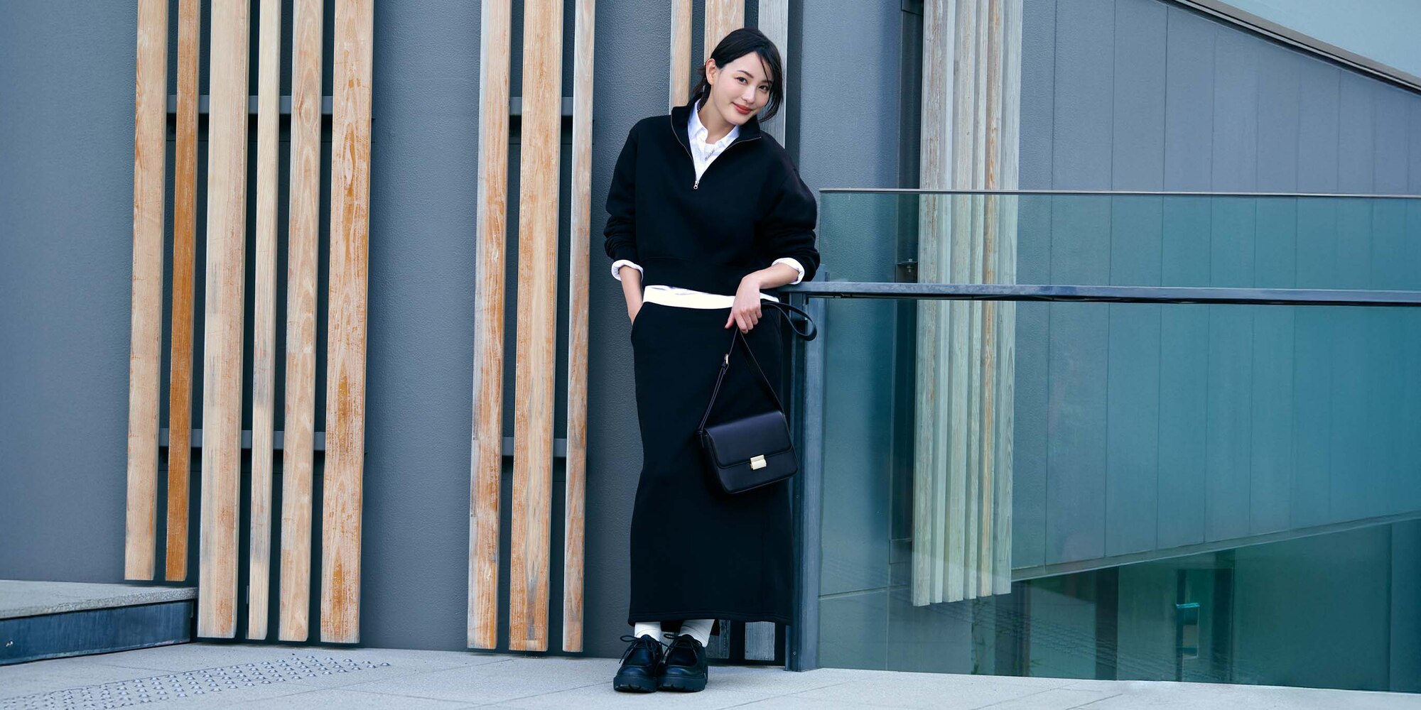 ヘビーウェイトスウェット
ナロースカート