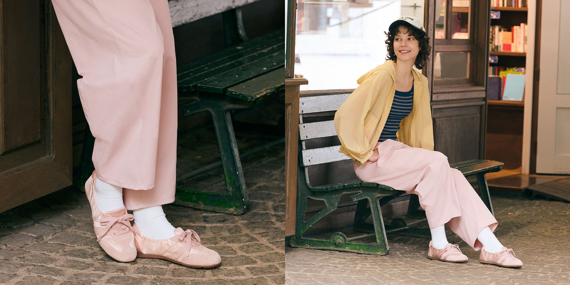 ギャザーバレエスニーカー