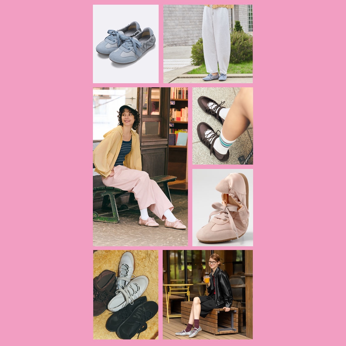 バレエスニーカー