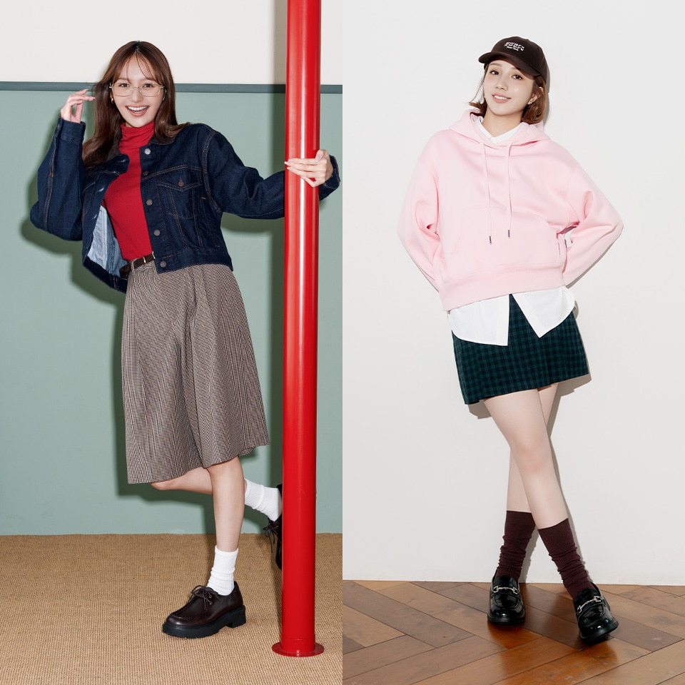 魅せる足元がキーワード！脱・黒な「ソックス・タイツ」のおしゃれテク