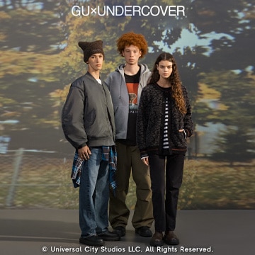 An image of GU × UNDERCOVER