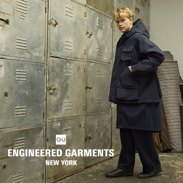 An image of GU × ENGINEERED GARMENTS