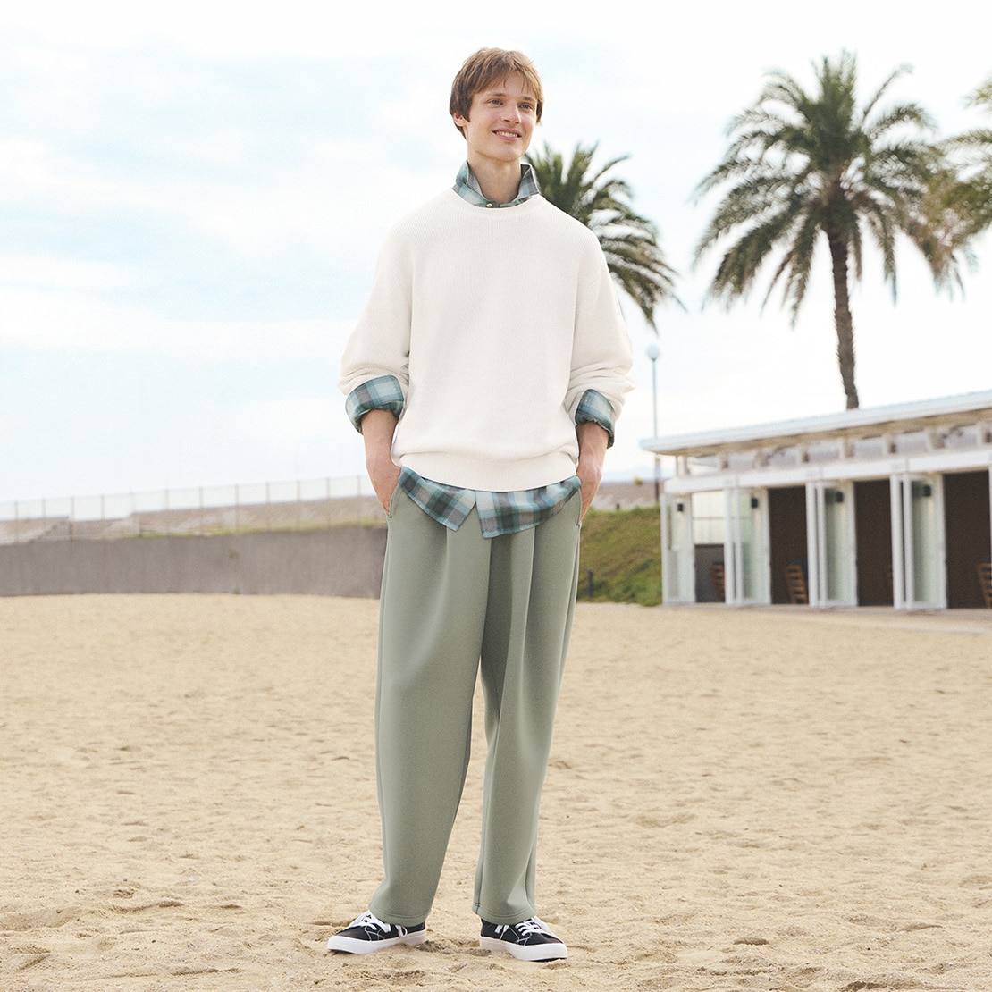 GU公式 | イージーパンツ(メンズ)