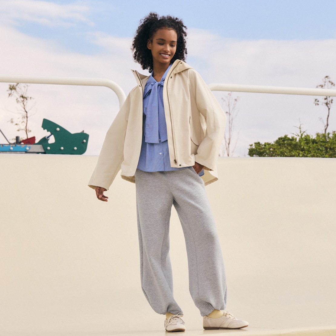 GU公式 | イージーパンツ・プルオンパンツ(レディース)