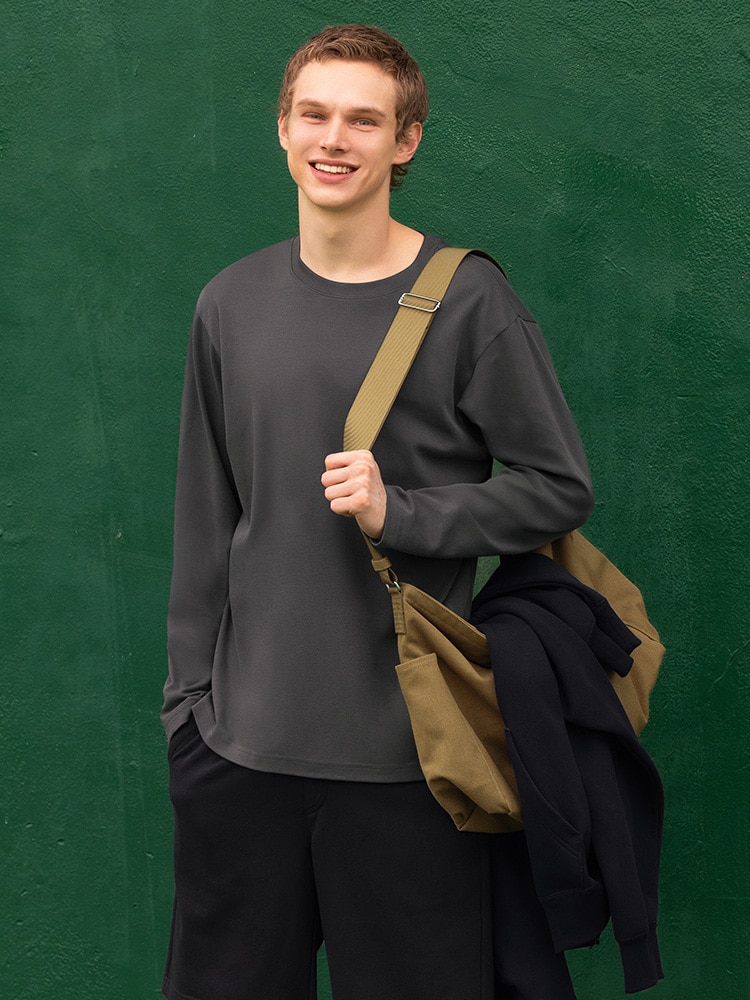 シクラス キーネックスウェットカットソー レディース XS グレー【中古  