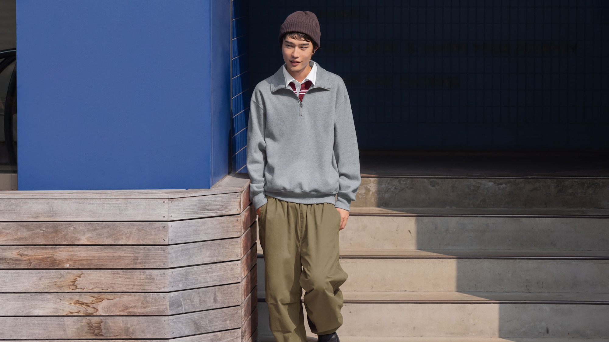 スウェット スウェットを毎日の相棒に。豊富なバリエーションのなかから、お気に入りの1着がきっと見つかる。