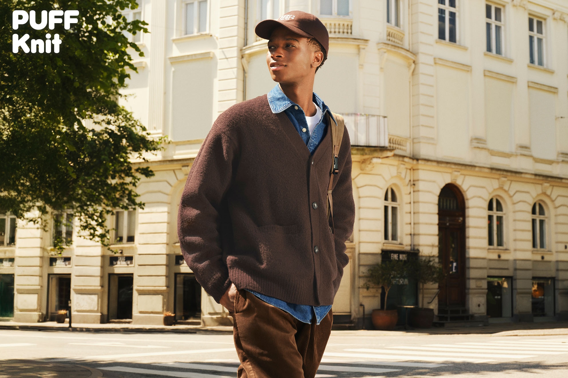 ポイント超超祭 人気急上昇 ニットセーター メンズ バイカラー クルーネック ミドルゲージ ストリート 長袖 セーター カジュアル 秋冬 かっこいい 父の日 GU公式 | メンズのニット・セーター