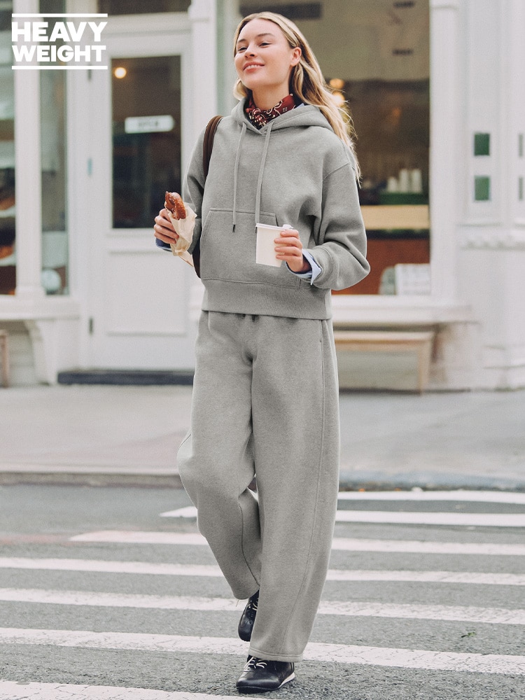 qualite(カリテ) ◇ スウェット プルオーバー パンツ セットアップ