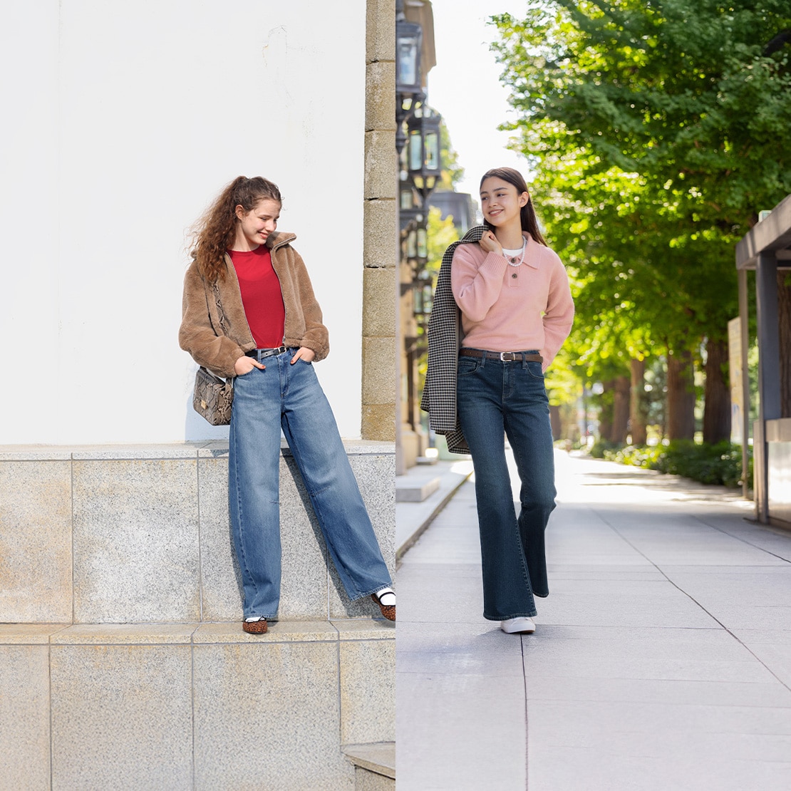 デニム ユニクロ公式 |ジーンズ・デニムパンツ(レディース)