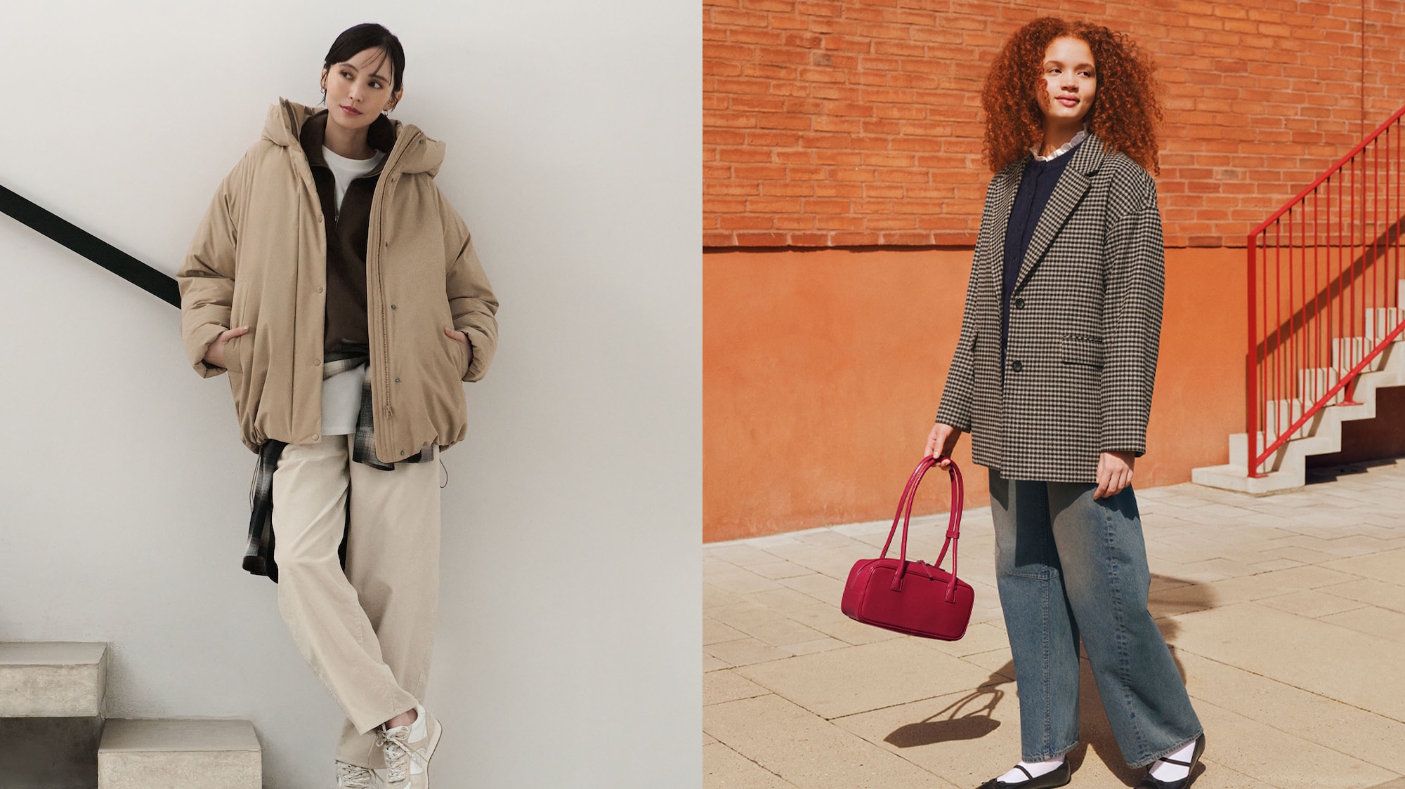 あたたかさも、トレンドも。素材にこだわった冬アウター。