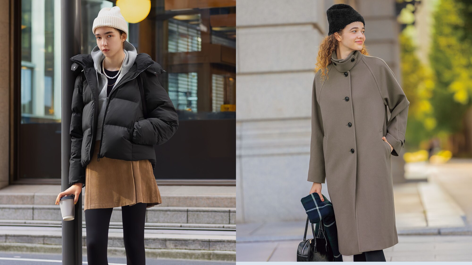 あたたかさも、トレンドも。素材にこだわった冬アウター。