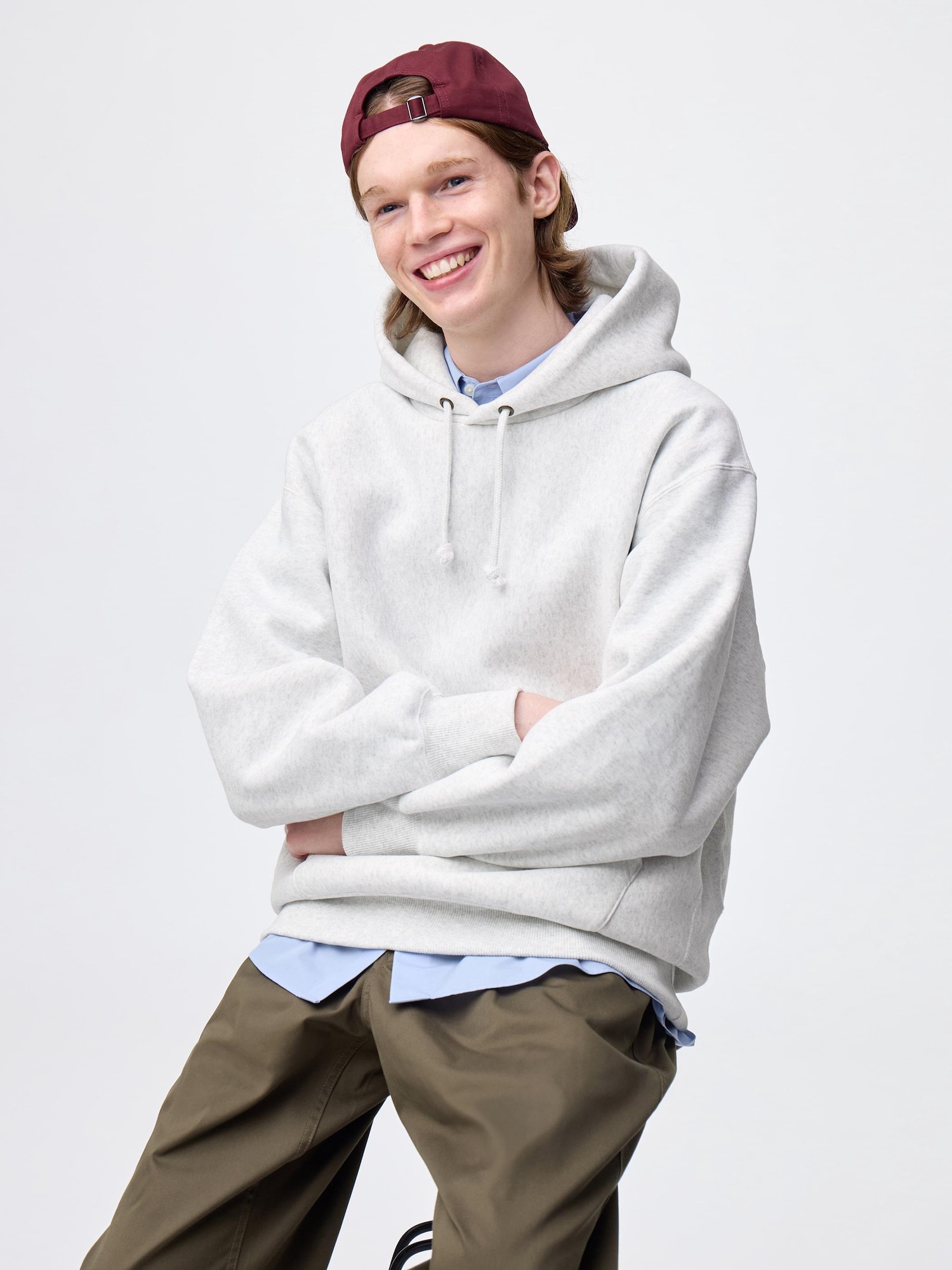 Tシャツ・カットソー STONE  Men Hoodies K1S156100044S0051 V0095 Beige 206ONE Skateboards — 1400GSM Hoodie (Beige)