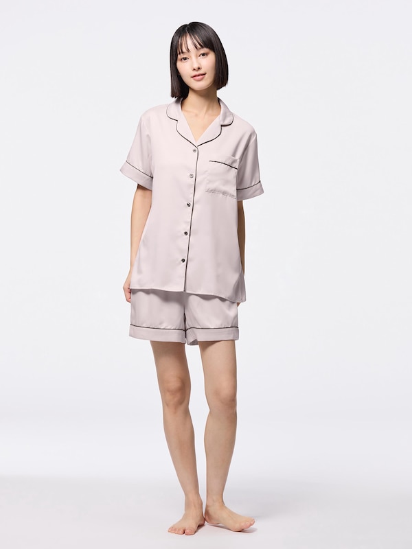 Satin Pajamas | Short