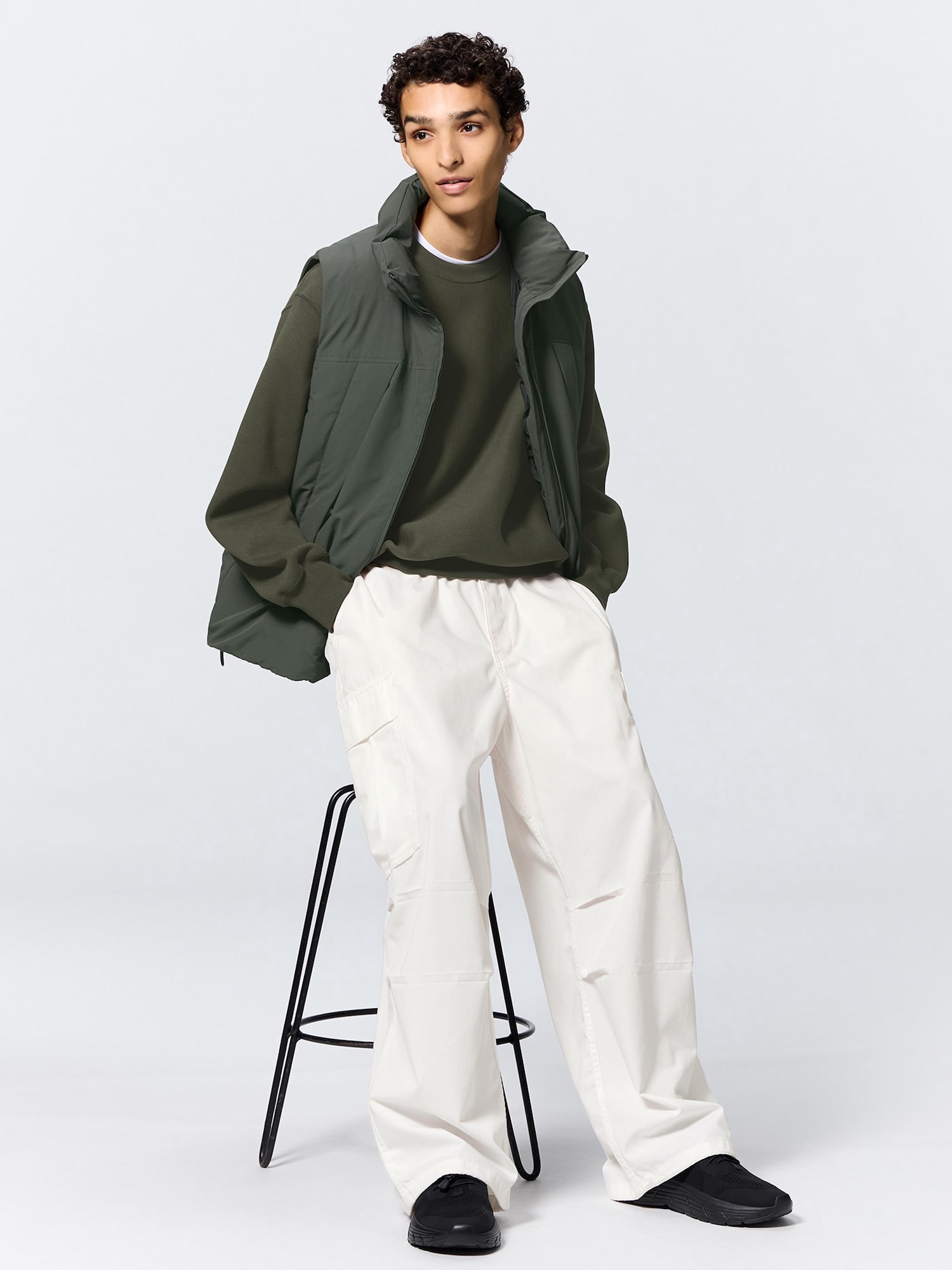 Super Wide Cargo Pants | GU US Super Wide Cargo Pants | GU US
