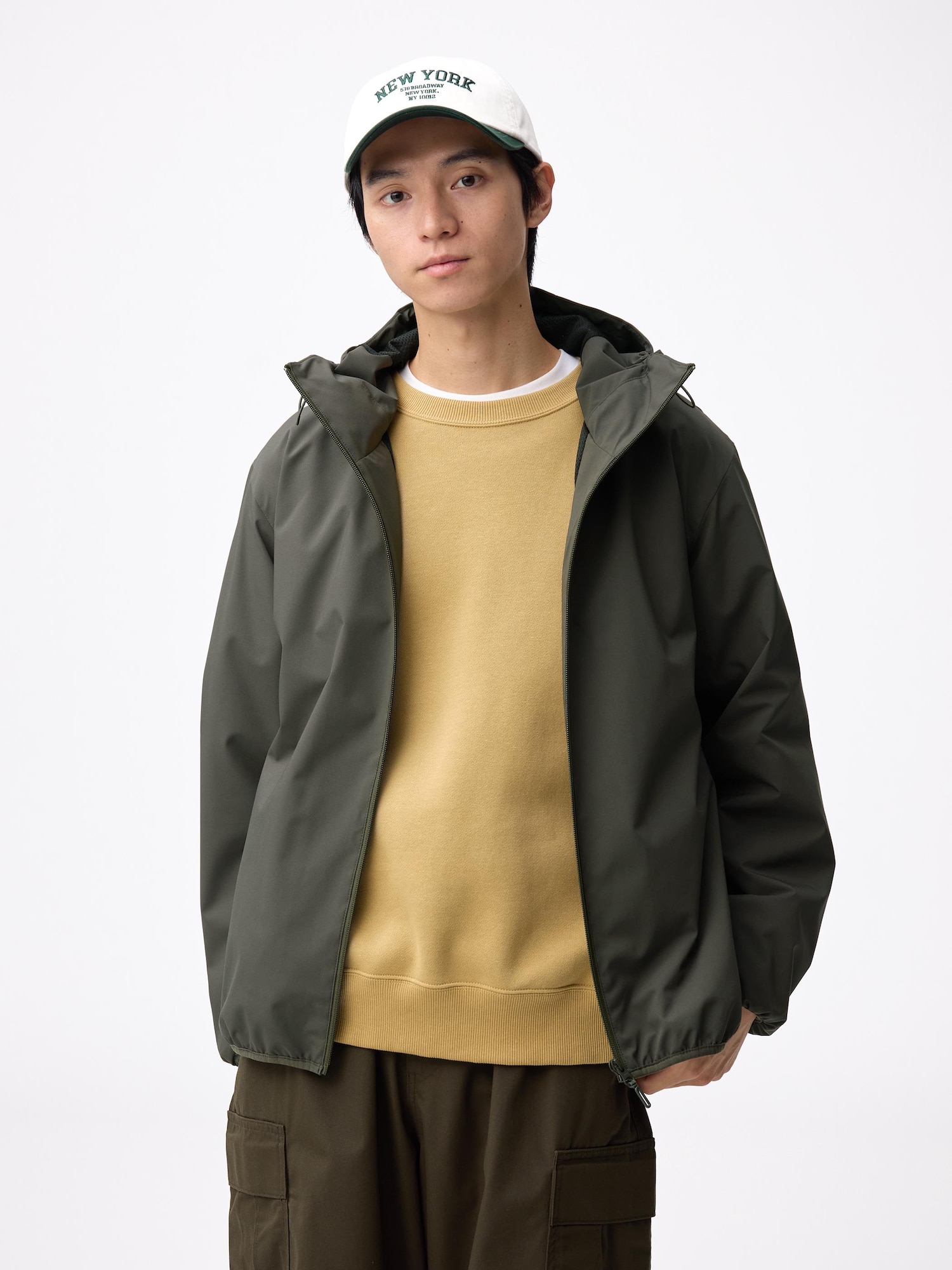 パーカー utility shell parka