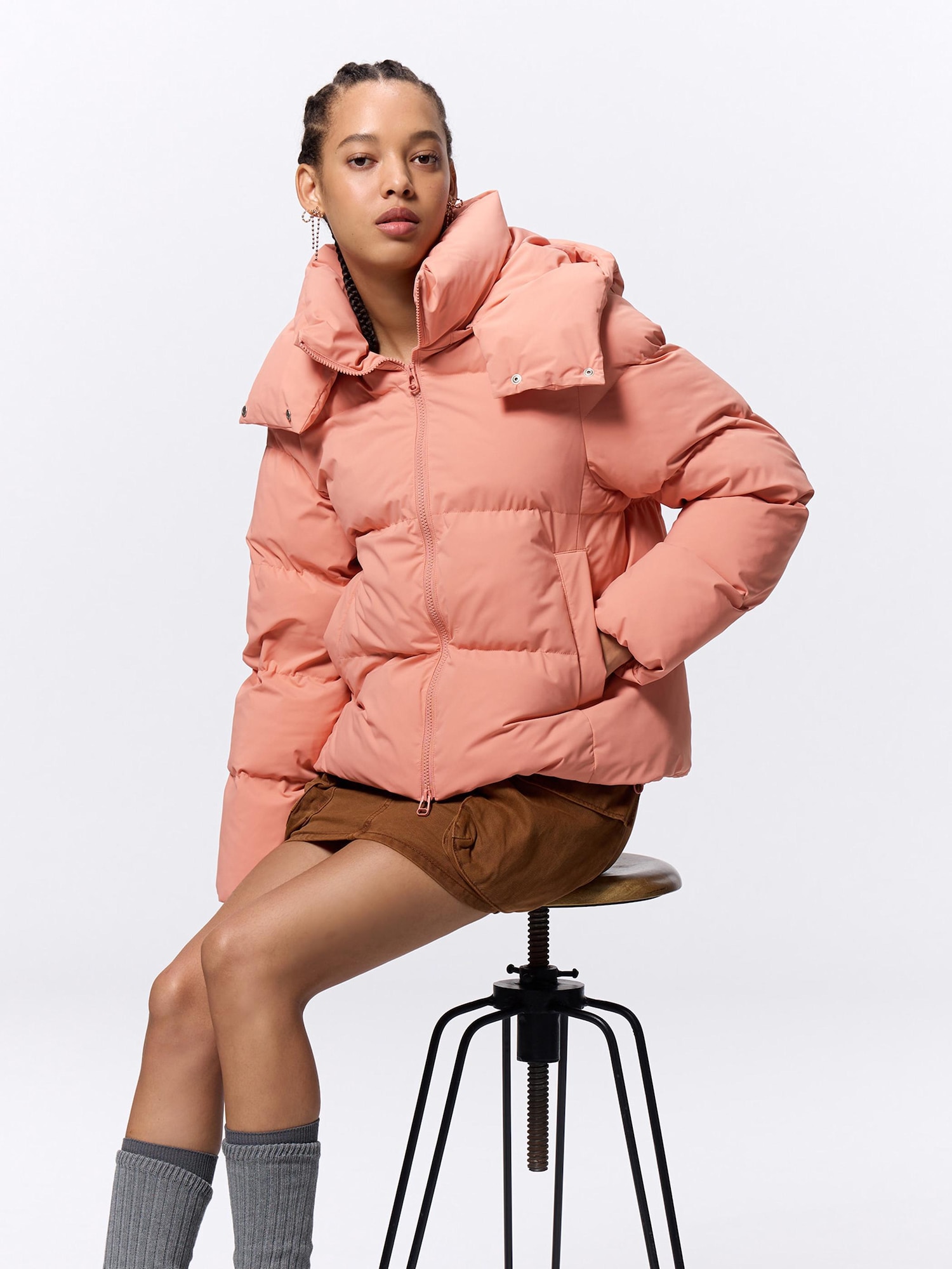 美品 GAFH FRESH PUFFER JACKET サイズXL