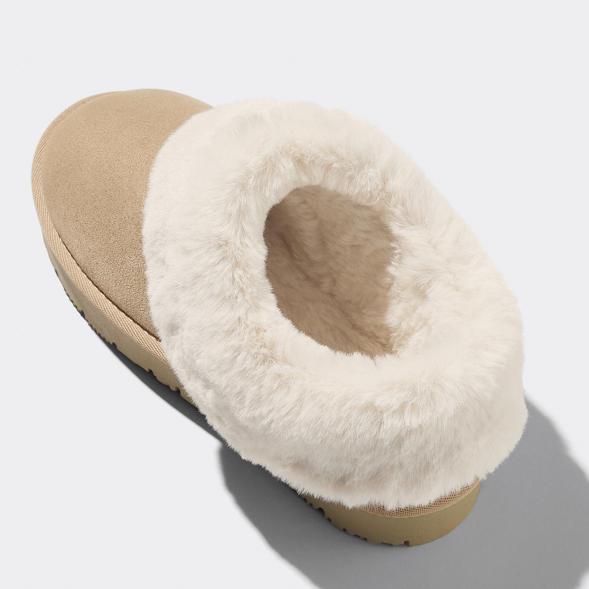 Warm Faux Mouton Slippers | GU US