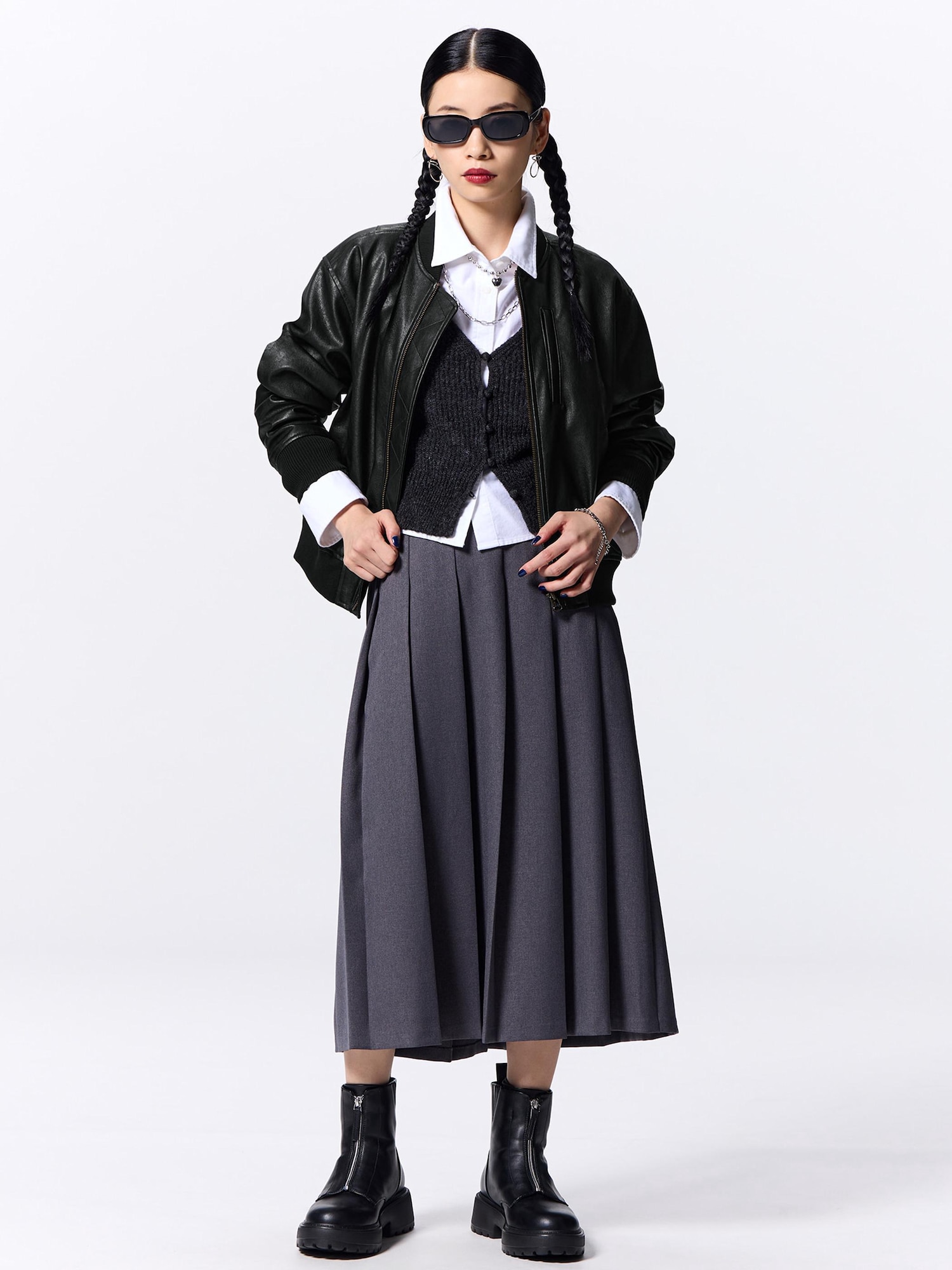 Faux Leather Jacket | GU US