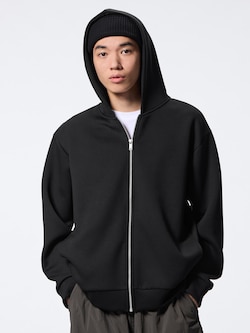 Double Face Sweat Full-Zip Hoodie