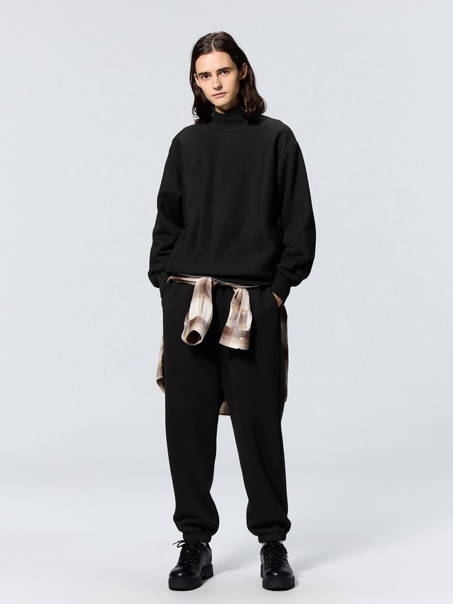 Heavy Weight Sweat High-Neck Pullover | GU US