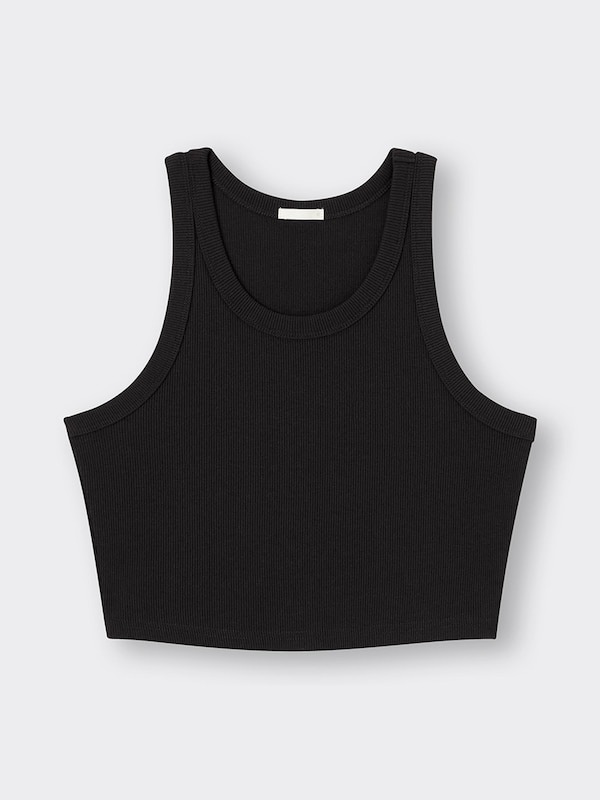 Ribbed Cropped Tank Top