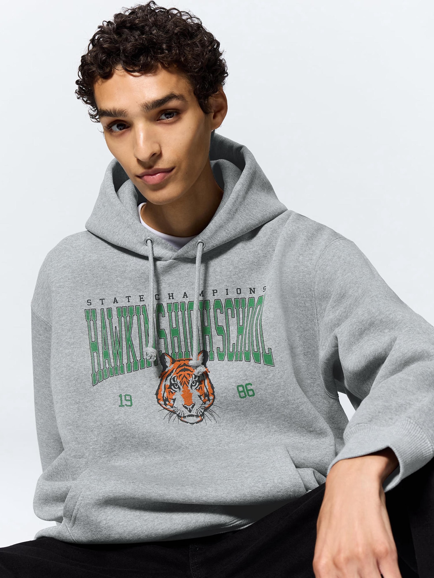 Heavy Weight Sweat Hoodie Stranger Things GU US