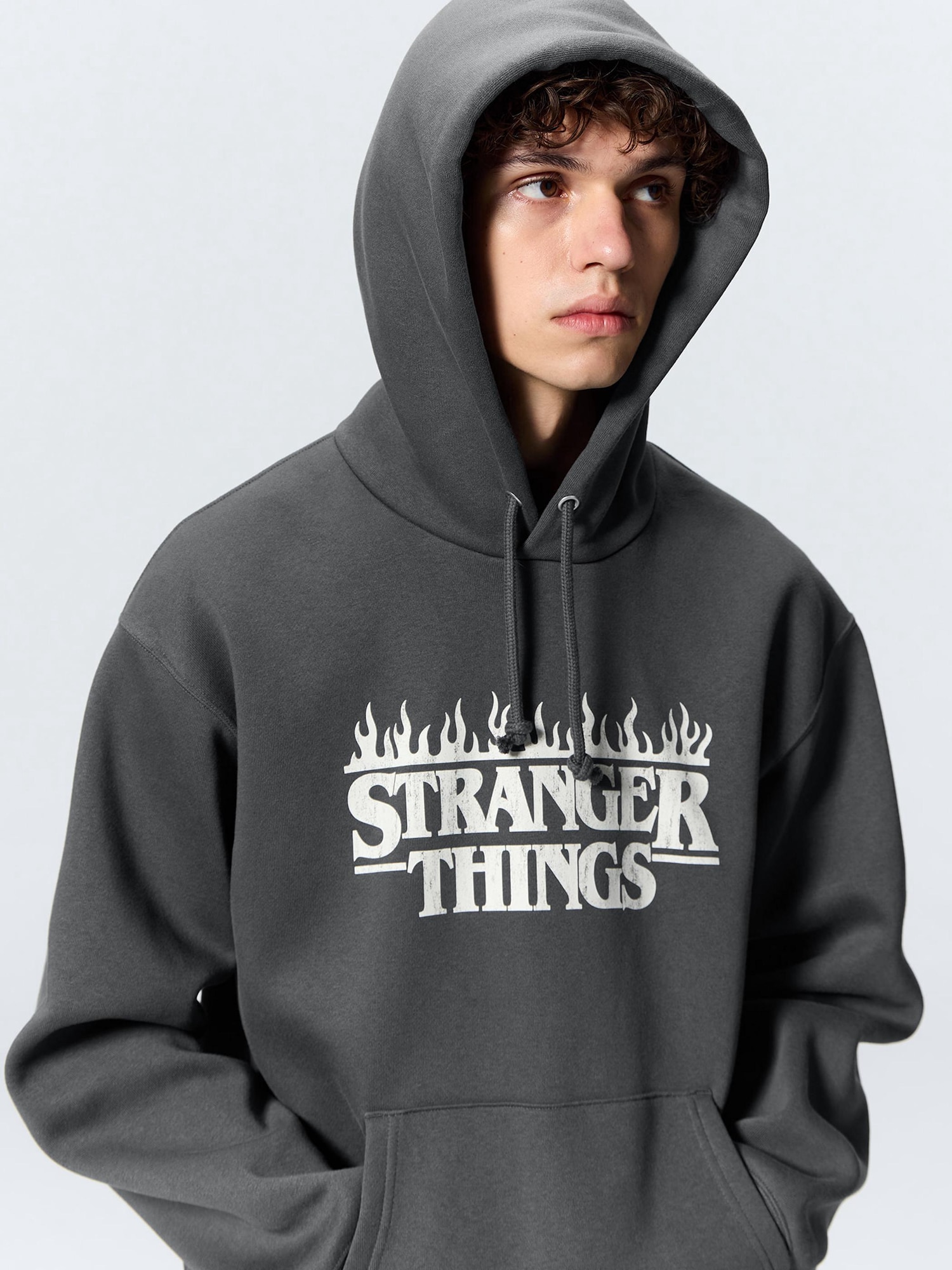 Heavy Weight Sweat Hoodie | Stranger Things | GU US