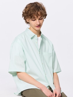 Broadcloth Oversized Shirt | HalfSlv