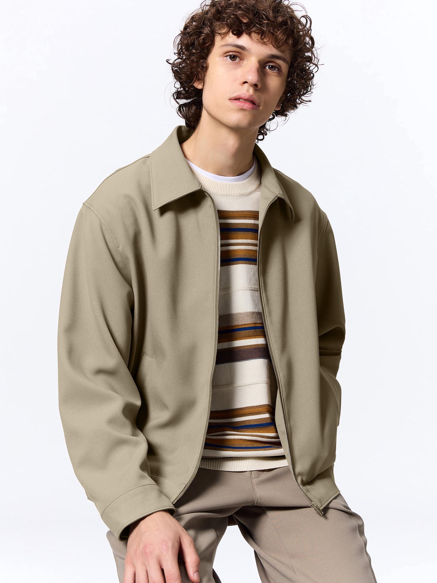 Zip-Up Shirt | GU US