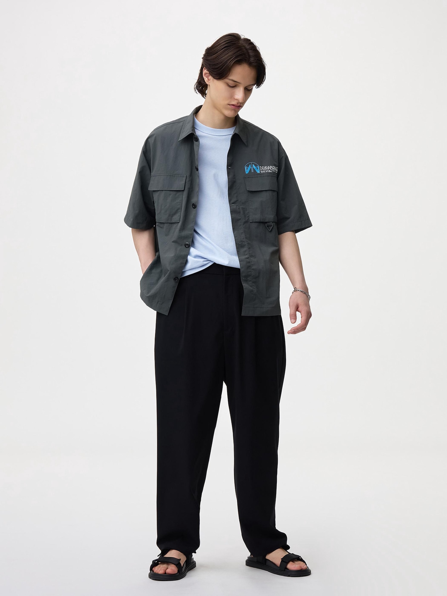 Nylon Double Pocket Shirt | HalfSlv | DEATH STRANDING 2: ON