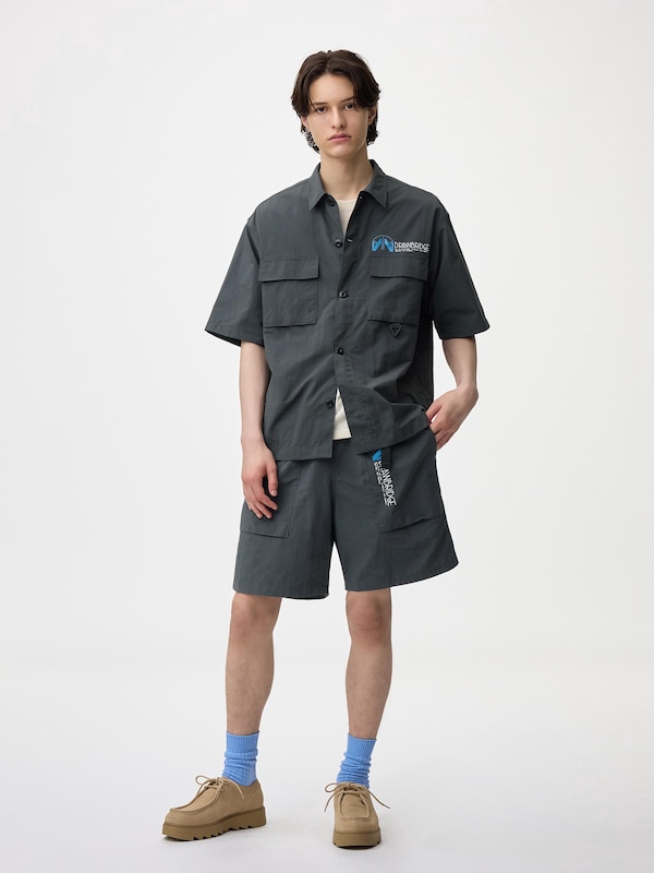 Nylon Double Pocket Shirt | HalfSlv | DEATH STRANDING 2: ON THE BEACH