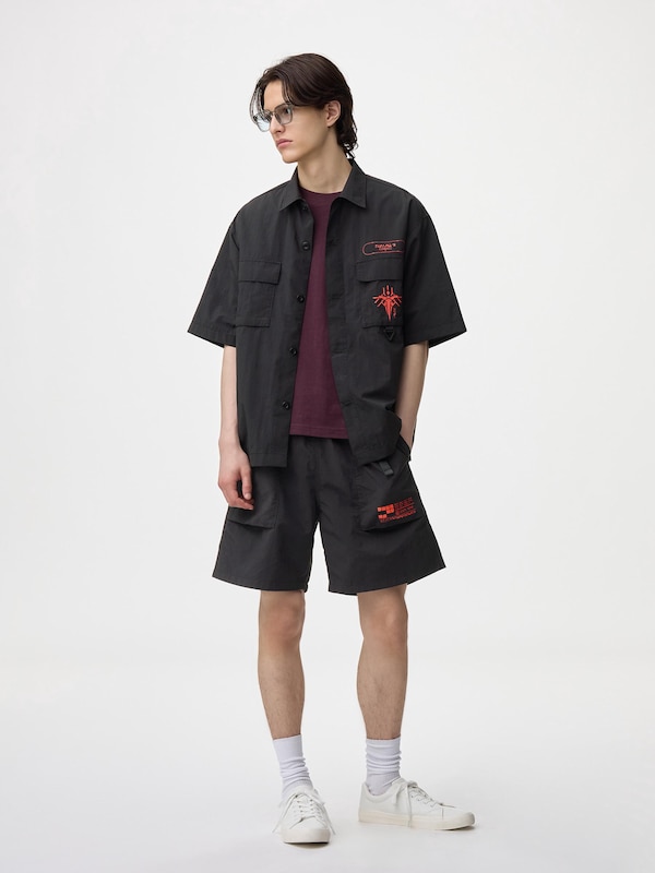 Nylon Double Pocket Shirt | HalfSlv | DEATH STRANDING 2: ON THE BEACH