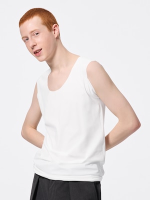 STYLE-DRY Wide Neck T-Shirt | Sleeveless