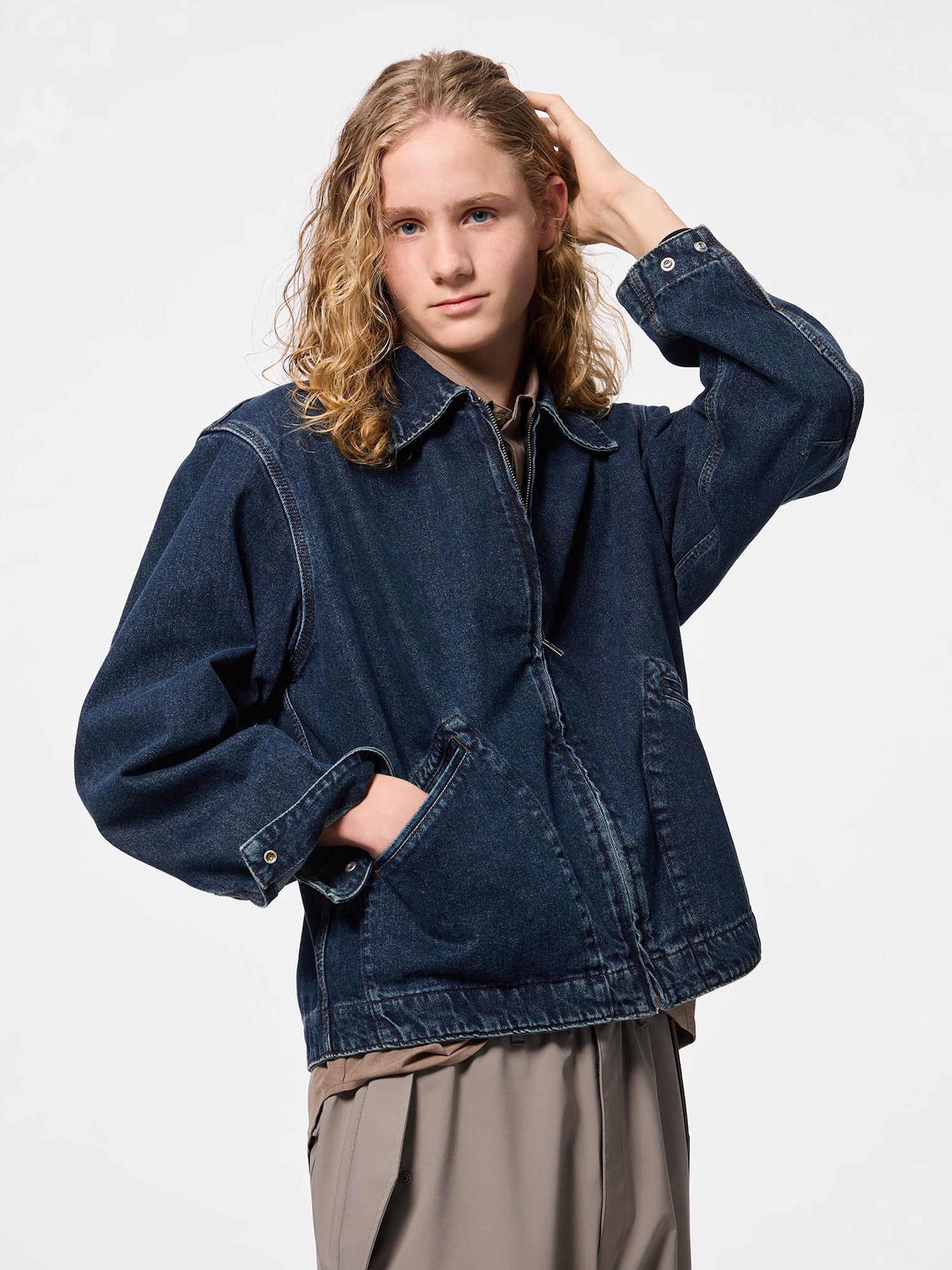 u:ume Cloth Patch Denim Jacket デニムジャケット - メルカリ