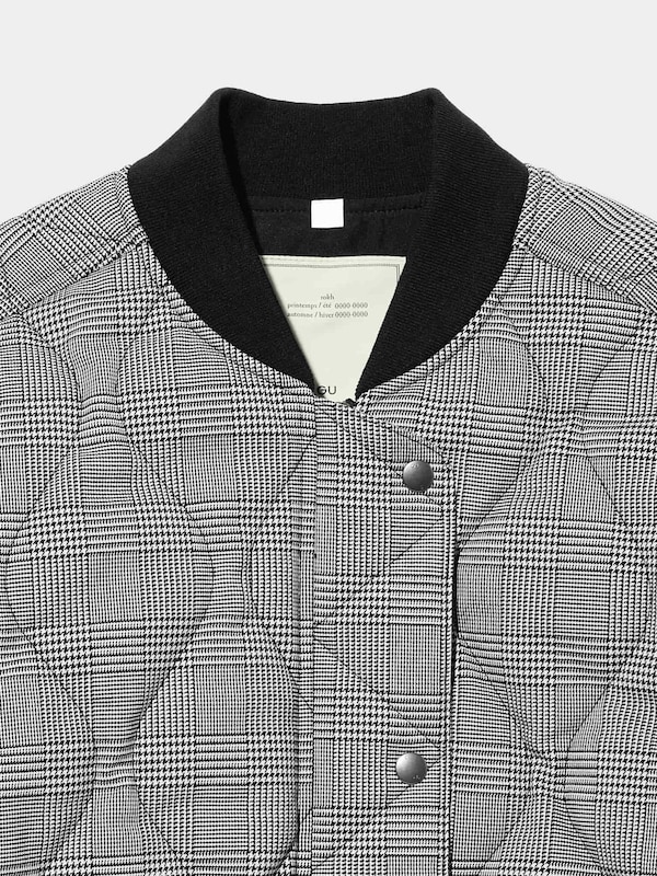 Quilted Jacket Checked by rokh