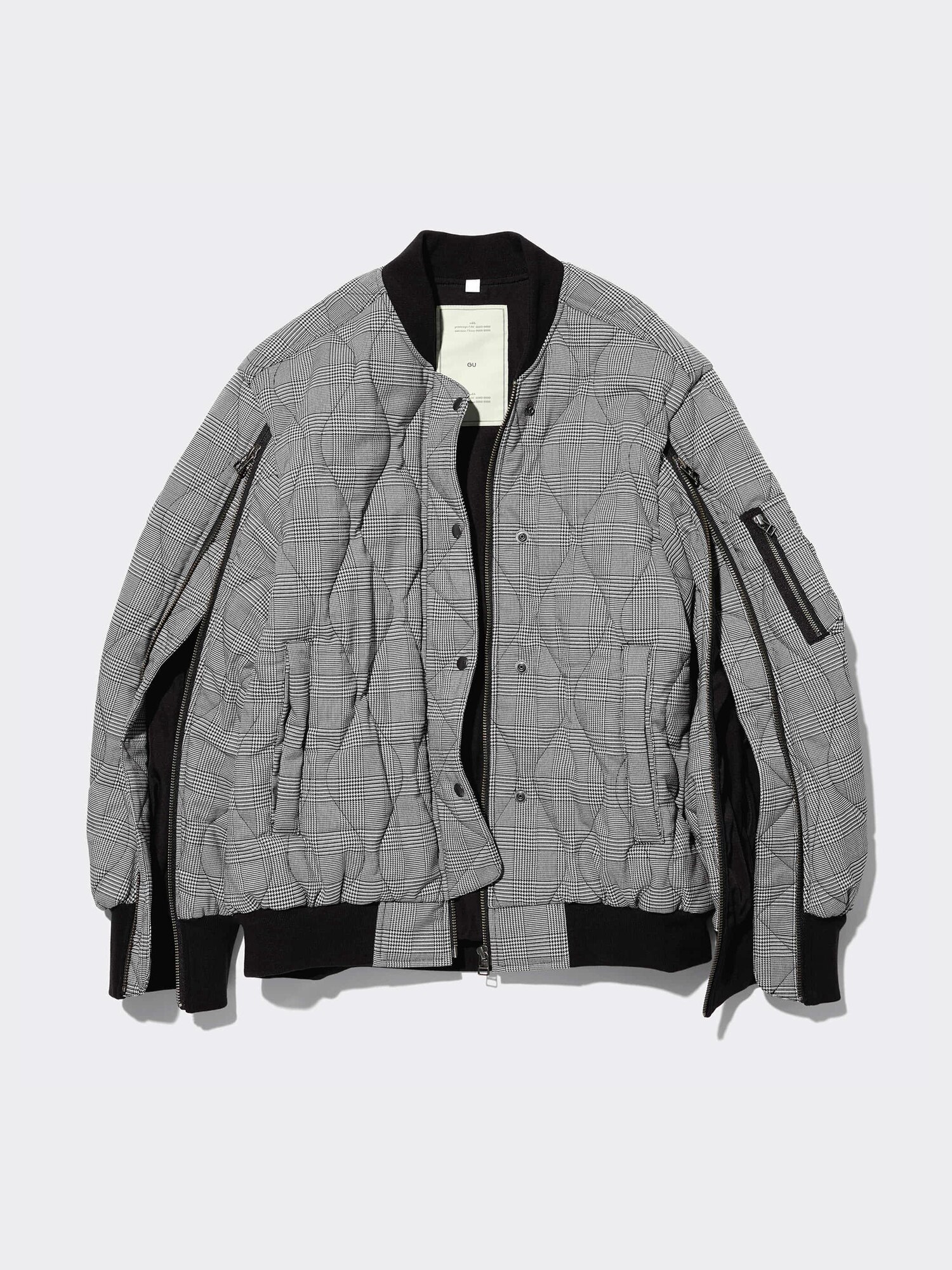 Quilted Jacket Checked by rokh | GU US