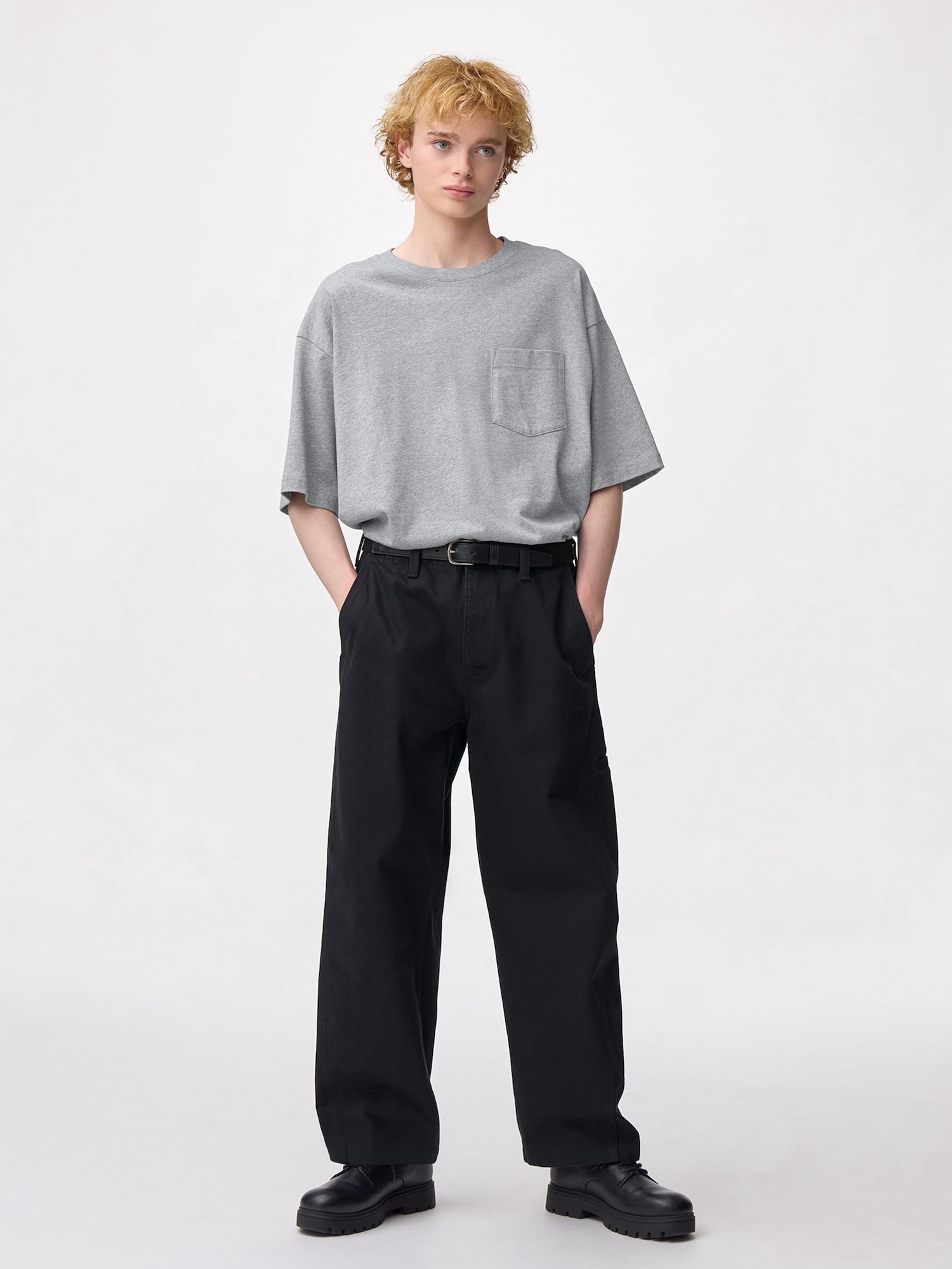 Barrel Leg Work Pants | GU US