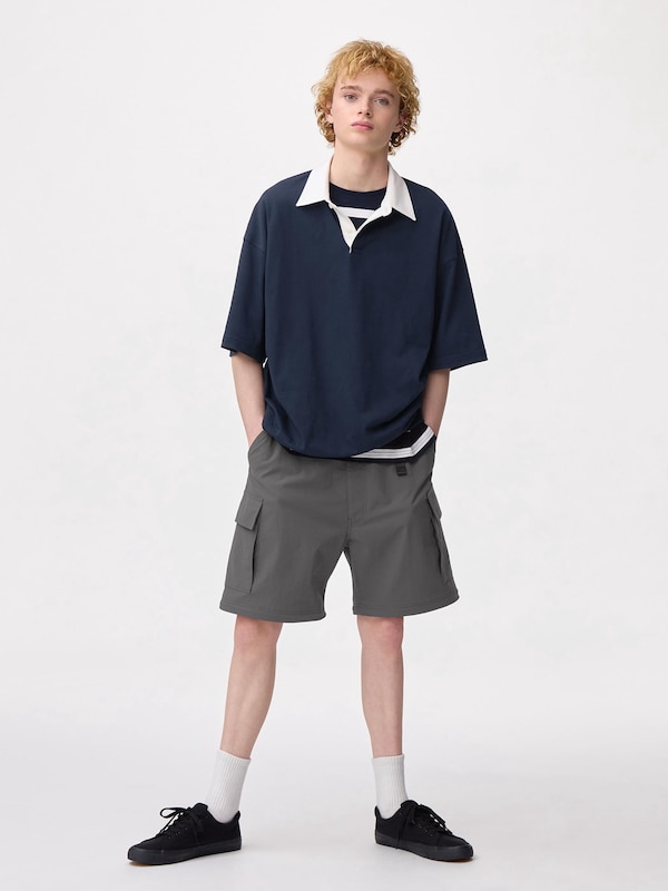 Convertible Wide Cargo Pants