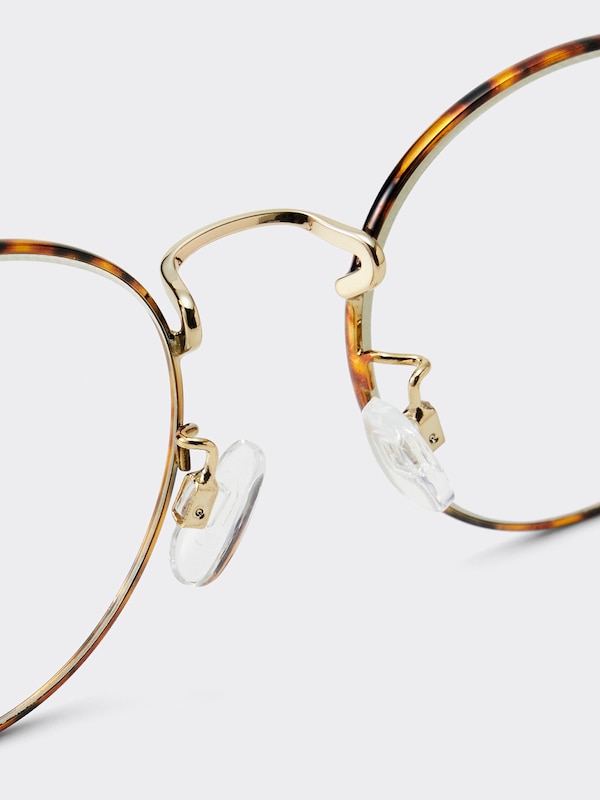 UV Protection Round Metal Glasses