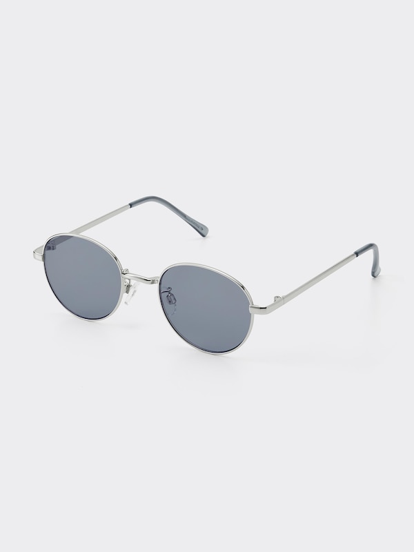 UV Protection Round Metal Glasses